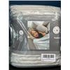 Image 1 : Lot of 1 Sherpa Fleece Blanket - Grey