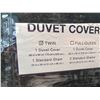 Image 2 : Lot of 1 Duvet Cover Set - Twin - Black