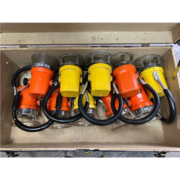 Lot of CP Rail Switchmans Railroad Lanterns - Used - 10 PCS