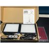 Image 2 : Lot of Neewer 2pack Dimmable 5600K USB LED Video Lights w/ Tripod Stand