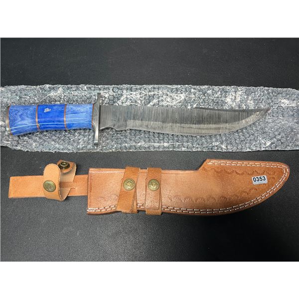 Lot of 1 Damascus Steel Dagger Handmade Knife