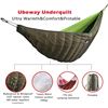 Image 4 : Lot of 1 Luckstone Outdoor Hammock UnderQuilt Hammock Sleeping Bag