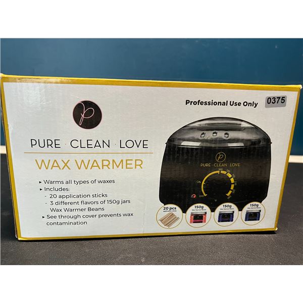 Lot of 1 Wax Warmer/Hair Removal Waxing Kit w/ Wax Beans & Pot (Waxing Kit)  - Brand New!