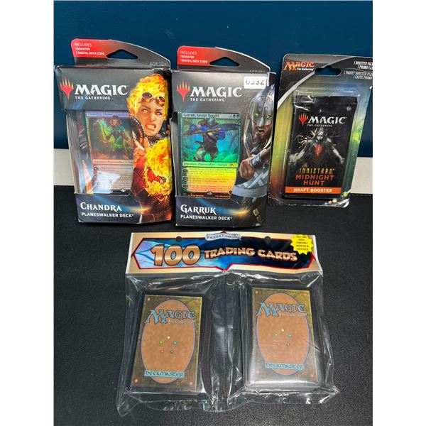 Lot of Assorted Magic The Gathering Trading Cards/Decks/Booster