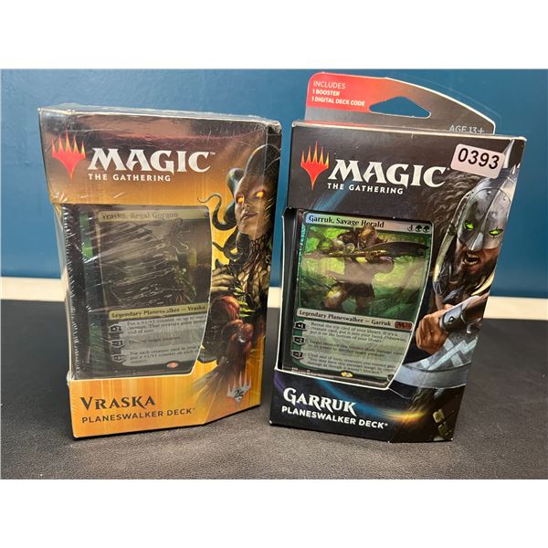 Lot of 2 Magic The Gathering Trading Card Decks