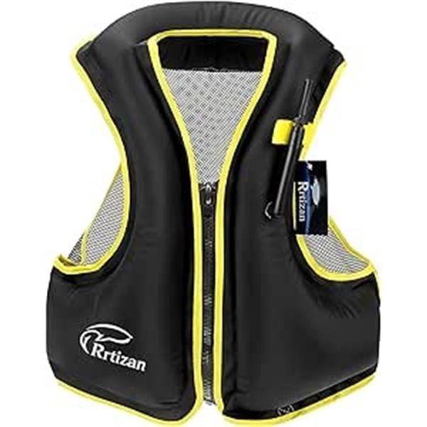 Lot of 2 Inflatable Swim/Life Jackets for Adults - Size L-XL