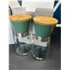 Image 2 : Lot of 2 Boxes of Vucchini Bamboo Salt and Pepper Grinder Sets - 2 Grinders per box/4 Total
