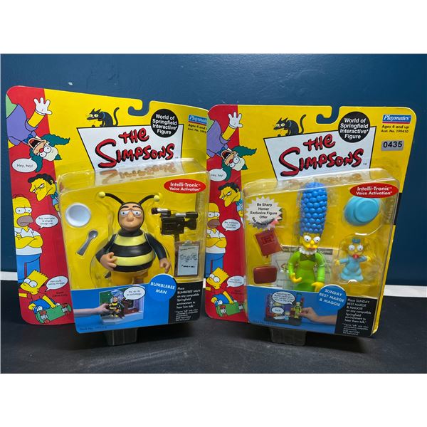 Lot of 2 "The Simpsons" Collectible Toys