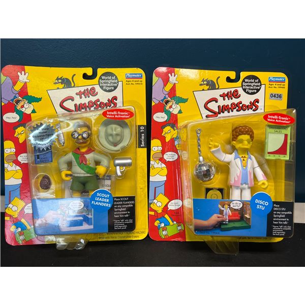 Lot of 2 "The Simpsons" Collectible Toys