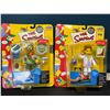 Image 1 : Lot of 2 "The Simpsons" Collectible Toys