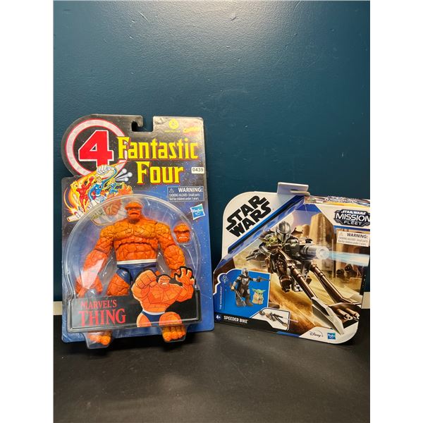 Lot of 2 Assorted Action Figures/Toys