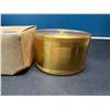 Image 2 : Lot of 1 Extra Large 4-Inch Metal MJ/Bud Grinder - Gold