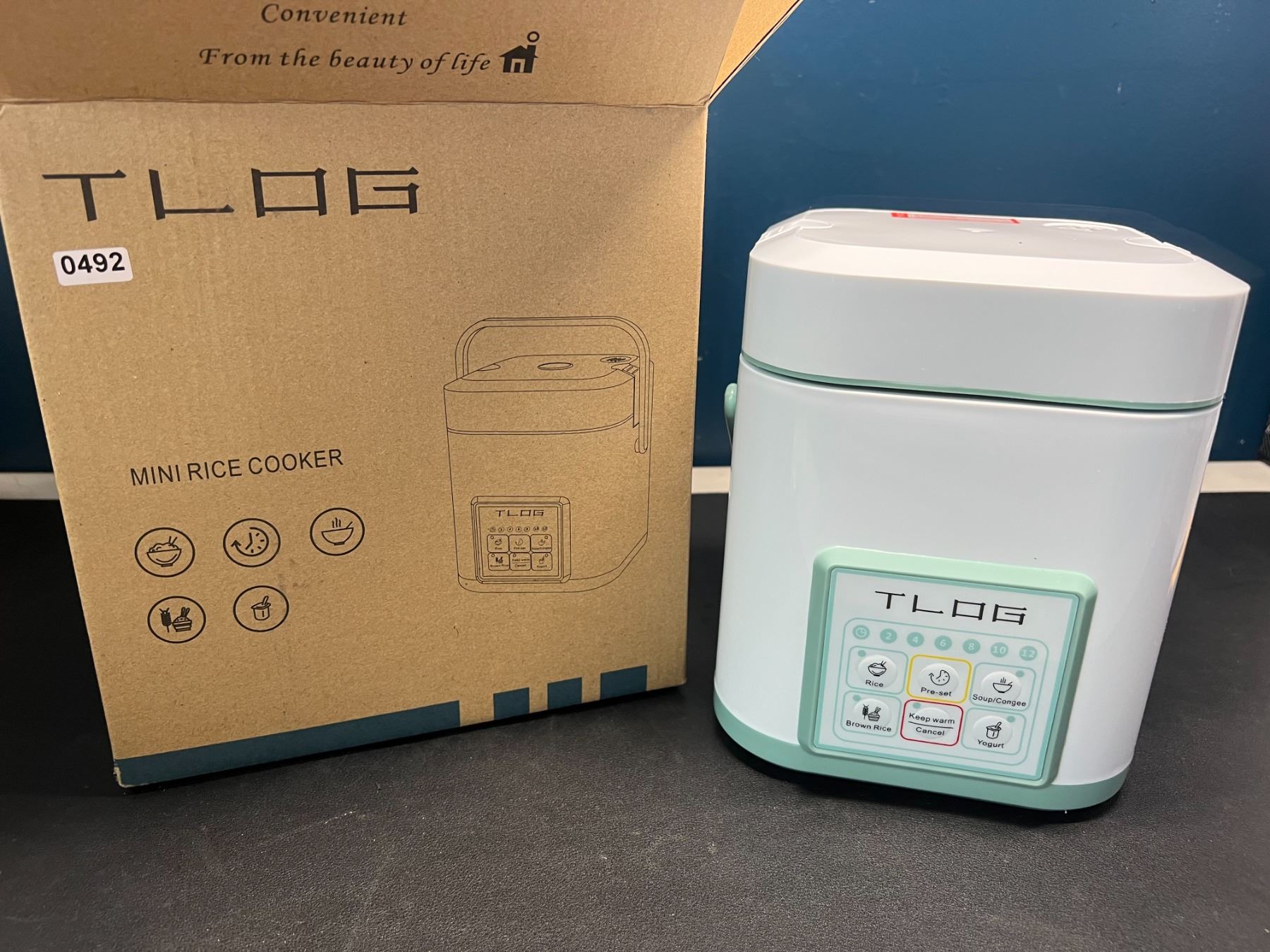 Lot of 1 TLOG Mini Rice Cooker