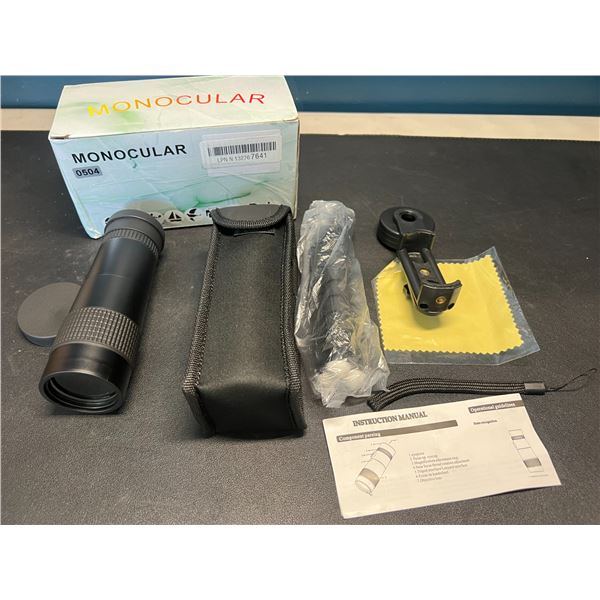 Lot of 1 Monoscope/Telescope w/ Tripod & Case