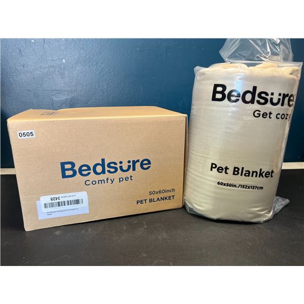 Lot of 1 Bedsure Comfy Pet Blanket - 50x60inch
