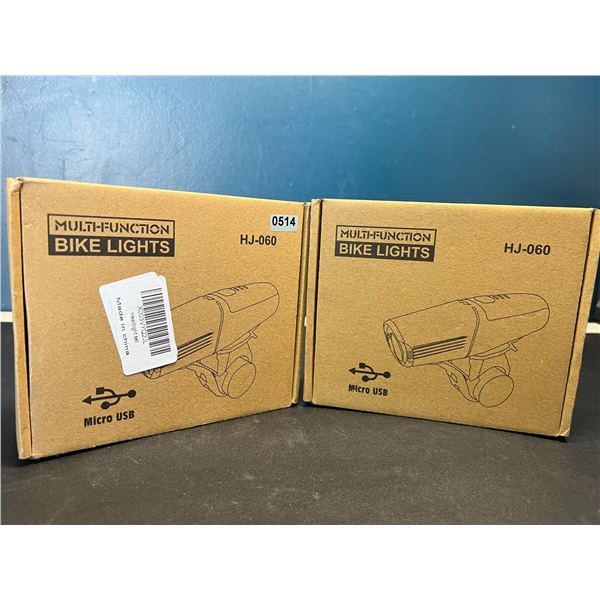 Lot of 2 Multifunctional Bike Lights