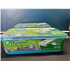 Image 2 : Lot of 2 Packs of Swiffer Wet Mopping Cloths w/ Febreze Scent - 24 Wet Cloths Per Box