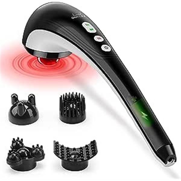 Lot of 1 Snailax Cordless Handheld Massager with Heat