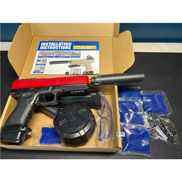 Lot of 1 Electric Automatic Gel Ball Blaster Gun