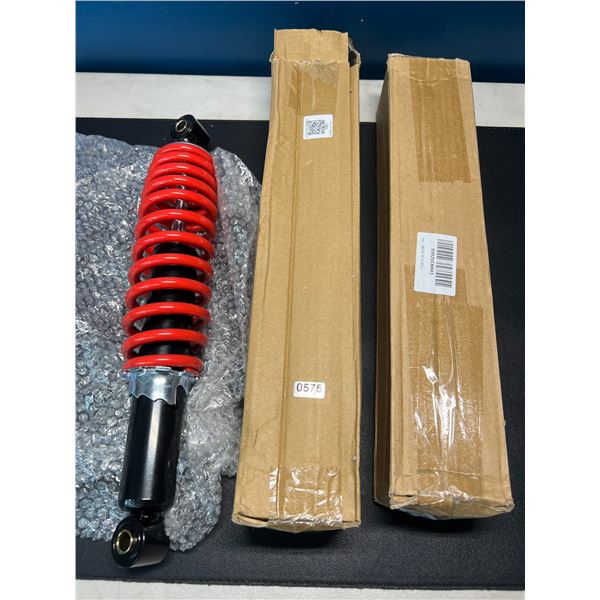 Lot of 2 Universal 13.8in Rear Shock Absorbers - For Dune Buggy's, ATV, Dirt Bikes, etc.