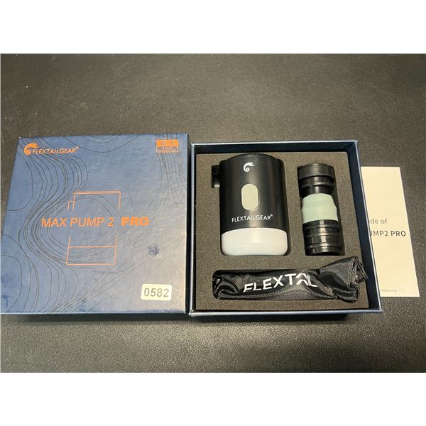 Lot of 1 Flextailgear Max Pump 2 PRO 4 in 1 Portable 3600mAh Rechargeable Ultimate Air Pump