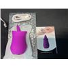 Image 2 : Lot of 1 Tongue Licking Rose Clitoral Vibrator for Women