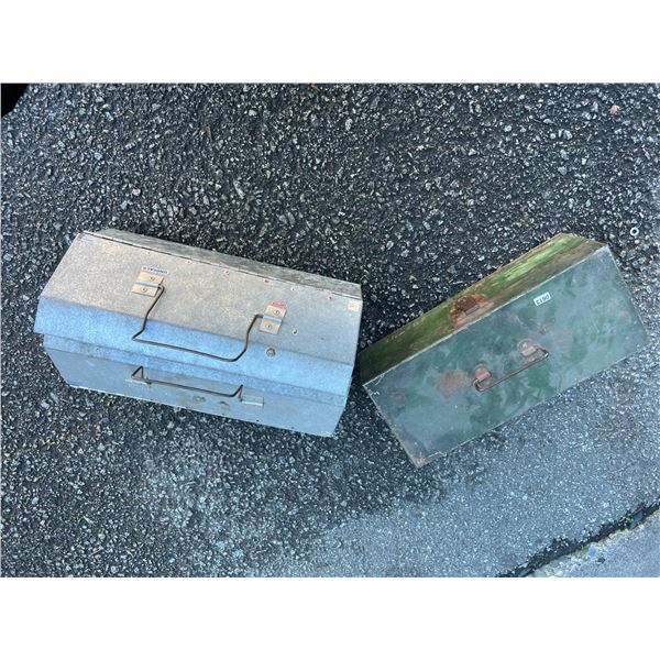 Lot of 2 Tool Boxes - Used