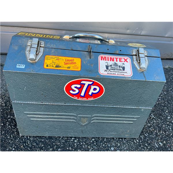 Lot of 1 Tool Box w/ Assorted Tools - Used