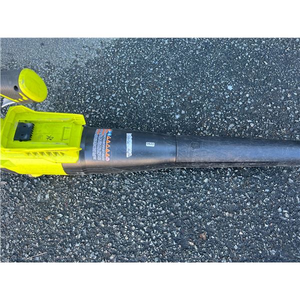 Lot of 1 RYOBI Leaf Blower - Used