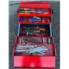 Image 3 : Lot of 1 Tool Box w/ Assorted Tools - Used