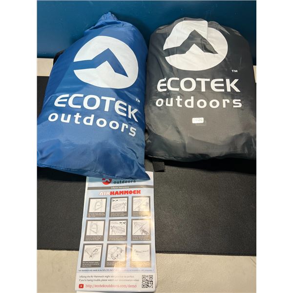 Lot of 2 Ecotek Outdoors Air Hammocks
