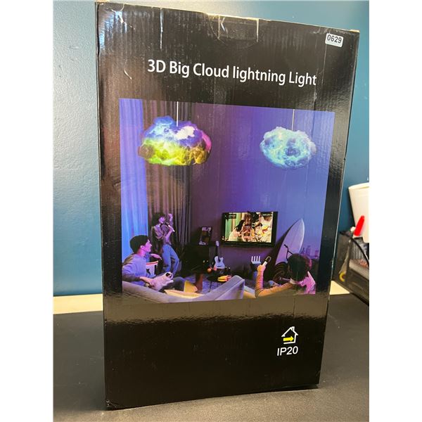 Lot of 1 3D Big Cloud Lighting Kit for Bedrooms w/ App/Smart Control!