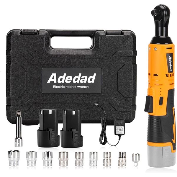 Lot of 1 Electric Ratchet Wrench Tool Set