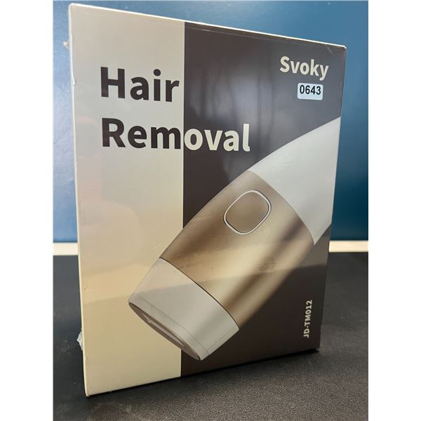 Lot of 1 Svoky IPL At-Home Laser Hair Removal Device - Brand New Sealed!
