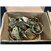 Image 2 : Lot of 2 Boxes of Heavy-Duty Steel E-Track O-Ring tie Downs for Trailers, Trucks, etc. (20pcs each)