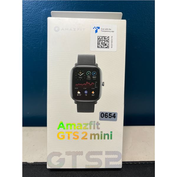 Lot of 1 Amazfit GTS 2 Mini Fitness Smart Watch GPS Tracker w/ 1.55inch Display Screen