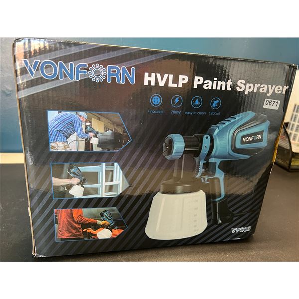 Lot of 1 HVLP 700W Paint Sprayer Gun - BRAND NEW!!