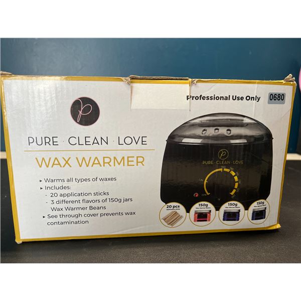 Lot of 1 Wax Warmer/Hair Removal Waxing Kit w/ Wax Beans & Pot (Waxing Kit)  - Brand New!