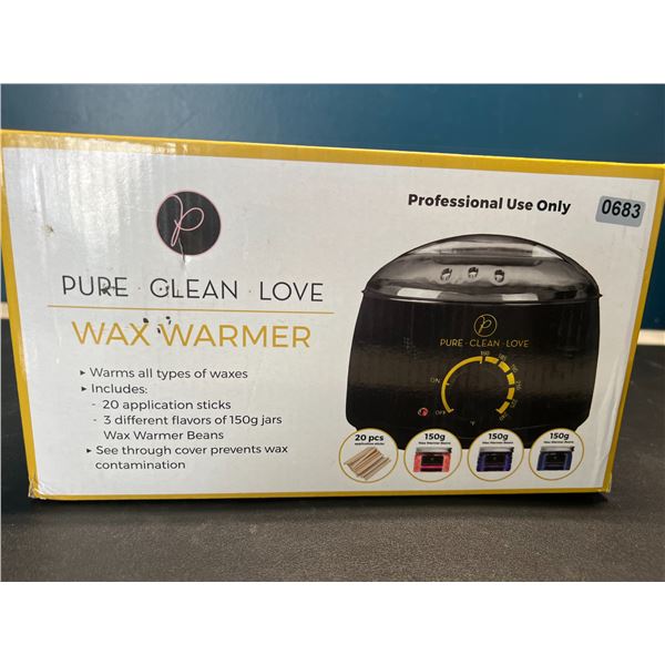 Lot of 1 Wax Warmer/Hair Removal Waxing Kit w/ Wax Beans & Pot (Waxing Kit)  - Brand New!