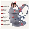 Image 2 : Lot of 1 4-in-1 Convertible Baby Carrier (For babies 8-32lbs)