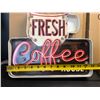 Image 3 : Lot of 3 LED Coffee House Light-Up Wall Signs/Decor Light Up Signs