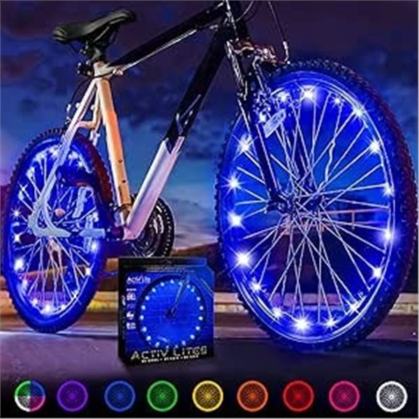 Lot of 4 Boxes of ActivLife LED Bicycle String Lights - 2PCs per box