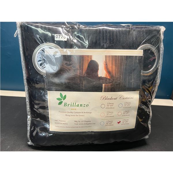Lot of Blackout Curtains - 2PCS in pack - 42 x 84 inch