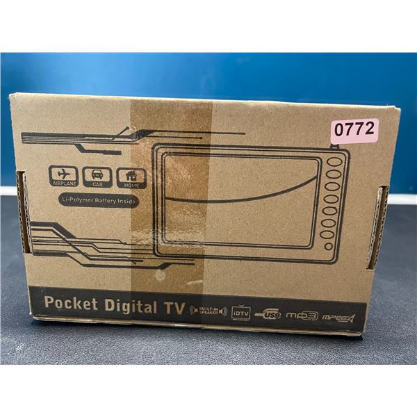 Lot of 1 Leadstar Pocket Digital TV - 5inch Mini Portable TV