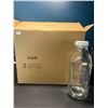 Image 1 : Lot of JoyJoly Glass Milk Bottles (32oz) - 3PCS in box
