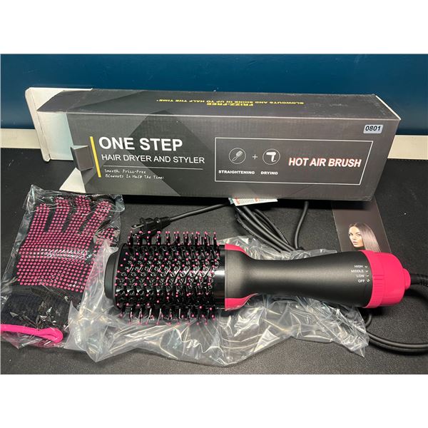Lot of 1 One-Step Hot Air Brush/Hair Styler Tool
