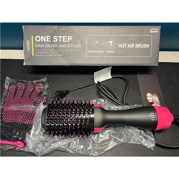 Lot of 1 One-Step Hot Air Brush/Hair Styler Tool