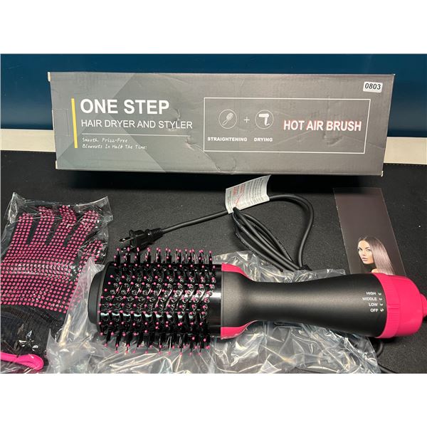 Lot of 1 One-Step Hot Air Brush/Hair Styler Tool