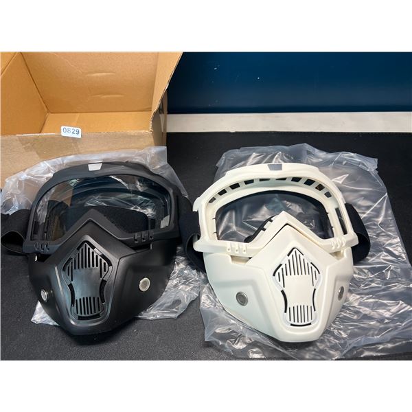 Lot of 2 Airsoft/Paintballs Masks