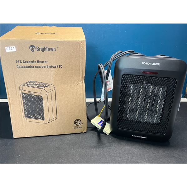 Lot of 1 Brightown PTC Ceramic Space Heater